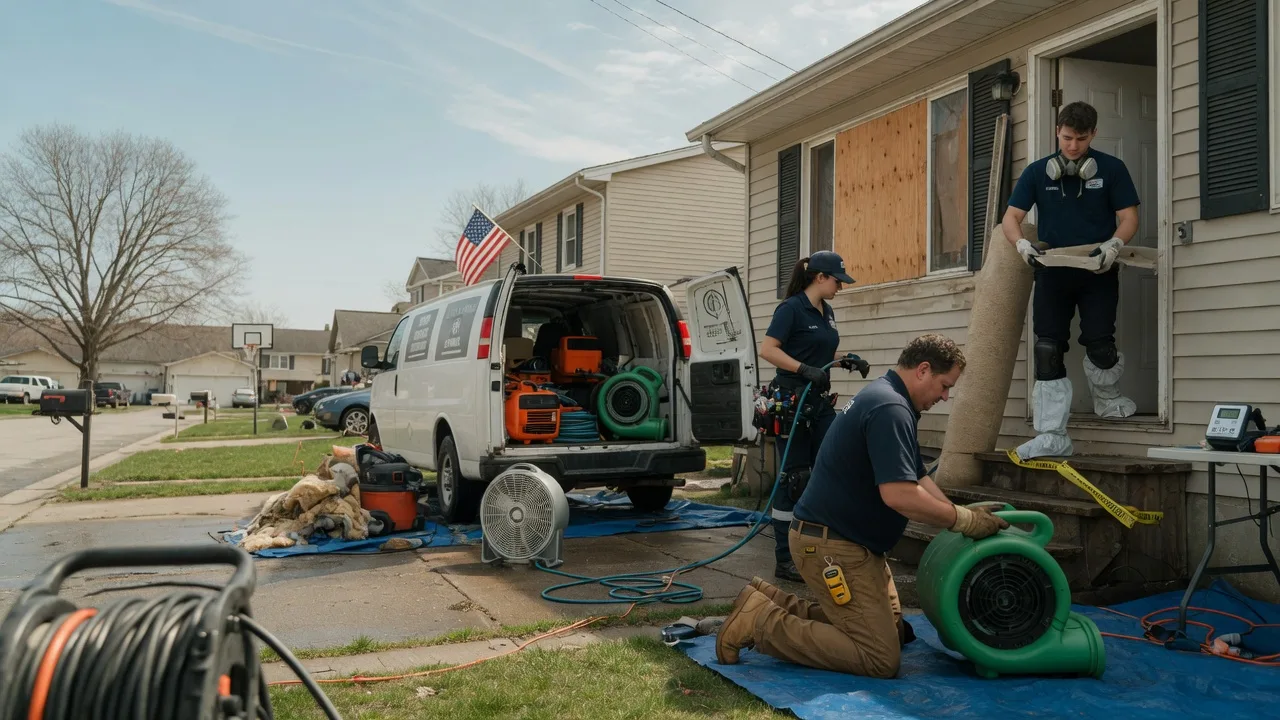 Water Damage Restoration in Manquin, VA near me